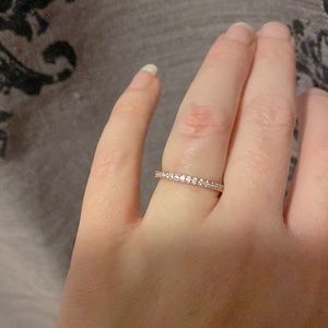 2/$30 rose gold and crystal band